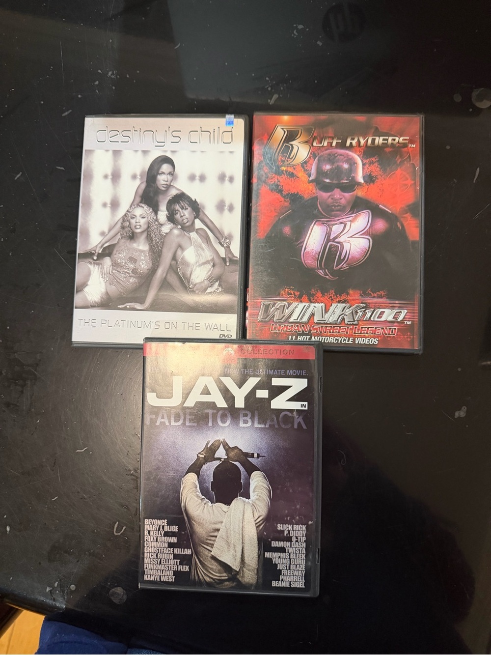 Dvd collection. Destinys Child, Jay-Z,Ruff Ryders
